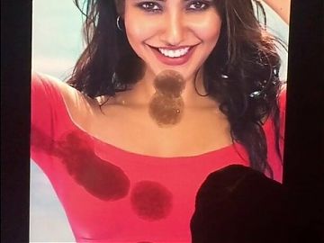 Cum on Neha Sharma