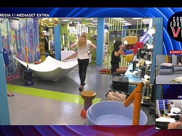 Paola Di Bedetto ,Clizia preparazione GF Vip 4 10.2.2020