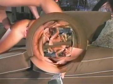 Busty blonde Barbara Summer enjoys double penetration