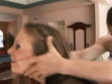 A scene with an obscene and eager milf with Blowjob Femdom