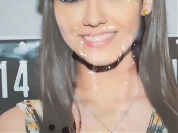 Facial drenched Victoria Justice