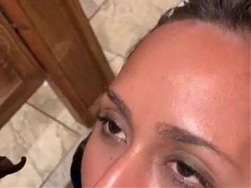Blowjob in the men s bathroom at festival 
