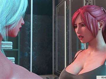 Hottest Succubus Futa Lady Fucks Busty Girl with her Extreme Monster Cock - Best 3D Hentai