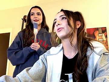 Merrell twins discover people fap to them