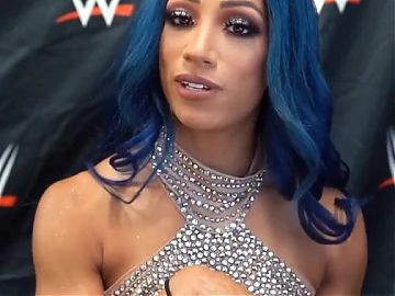 Sasha Banks slo-mo interview part 2
